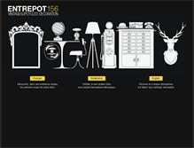 Tablet Screenshot of entrepot156.be